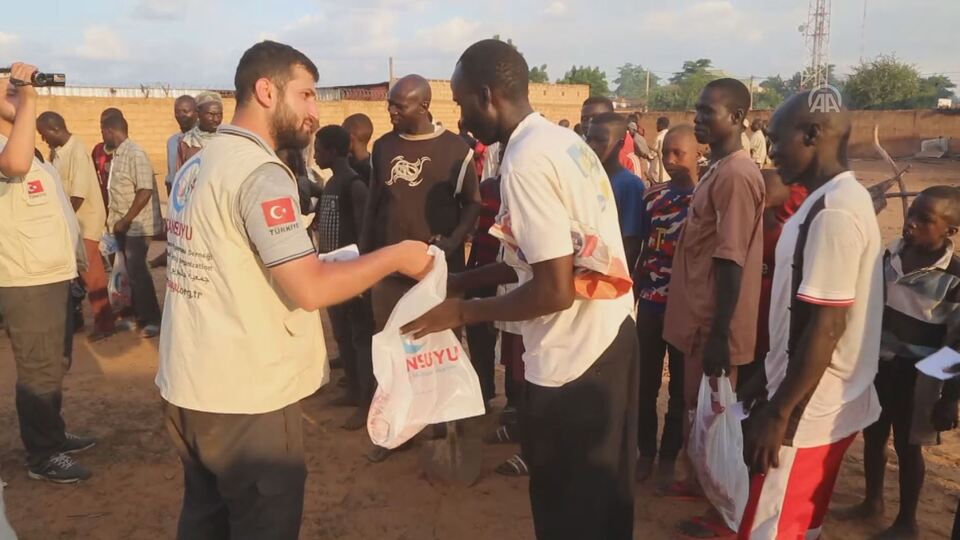 7 bin Nijerli aileye kurban eti yardımı