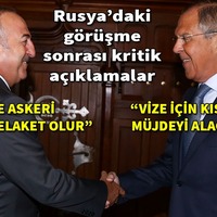 Çavuşoğlu: İdlib'de askeri çözüm felaket olur