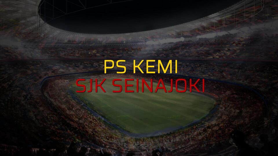 PS Kemi - SJK Seinajoki maçı istatistikleri