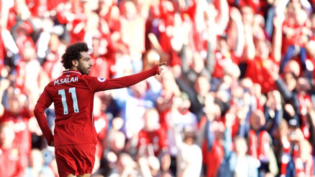 Liverpool'u Salah taşıdı!