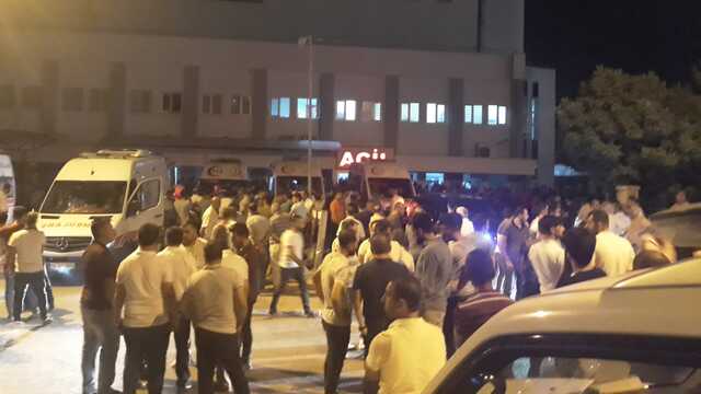 Siirt'te yüksek gerilim hattı koptu! Yaralılar var