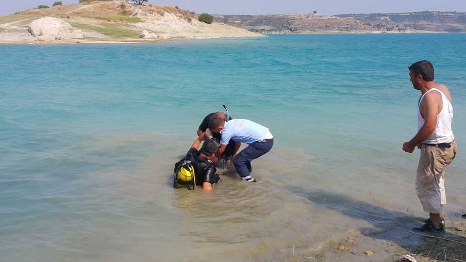 Mersin'de baraj gölüne giren çocuk boğuldu