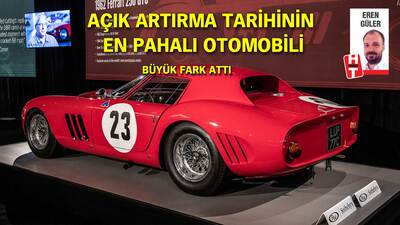 Açık artırma tarihinin en pahalı otomobili
