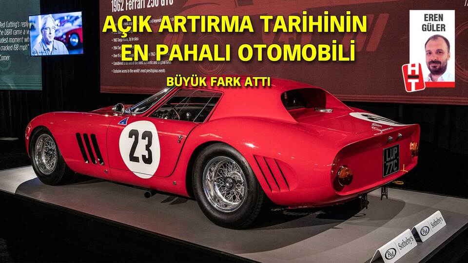 Açık artırma tarihinin en pahalı otomobili