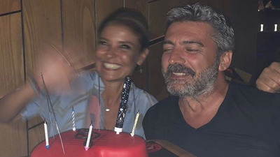 Burak'tan Gülben'e doğum günü kutlaması