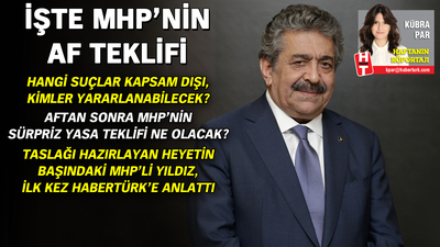 İşte MHP'nin af teklifi