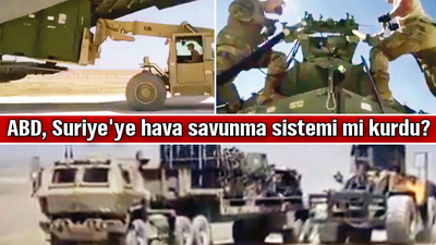 ABD, Suriye'ye hava savunma sistemi mi kurdu?