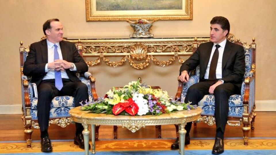 Barzani ile McGurk Irak'ta yeni hükümet arayışlarını görüştü
