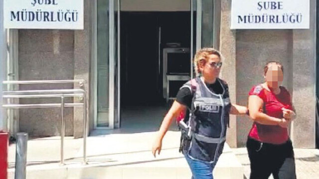 Dolaptan kadın hırsız çıktı