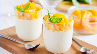 Şeftalili soğuk sufle tarifi