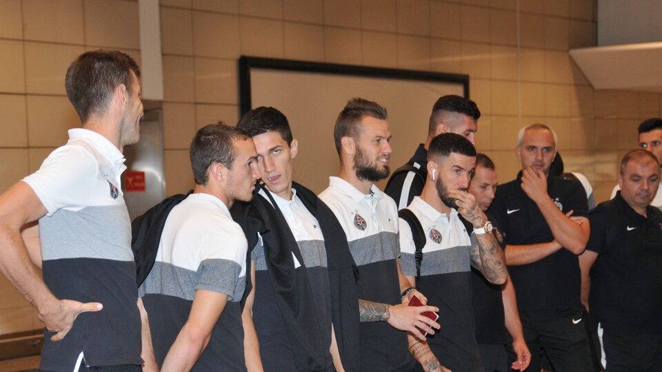 Partizan İstanbul'a geldi