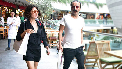 Yılmaz Erdoğan-Belçim Bilgin alışveriş turunda