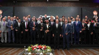 İşte ödül alan isimler