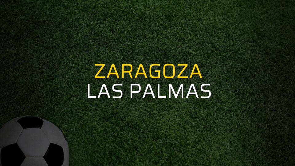 Zaragoza - Las Palmas düellosu