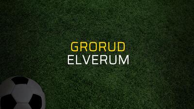 Grorud - Elverum rakamlar