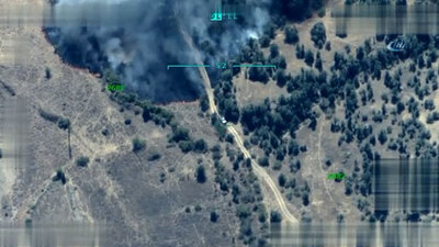 TSK bu görüntüleri paylaştı! Her şey görülüyor