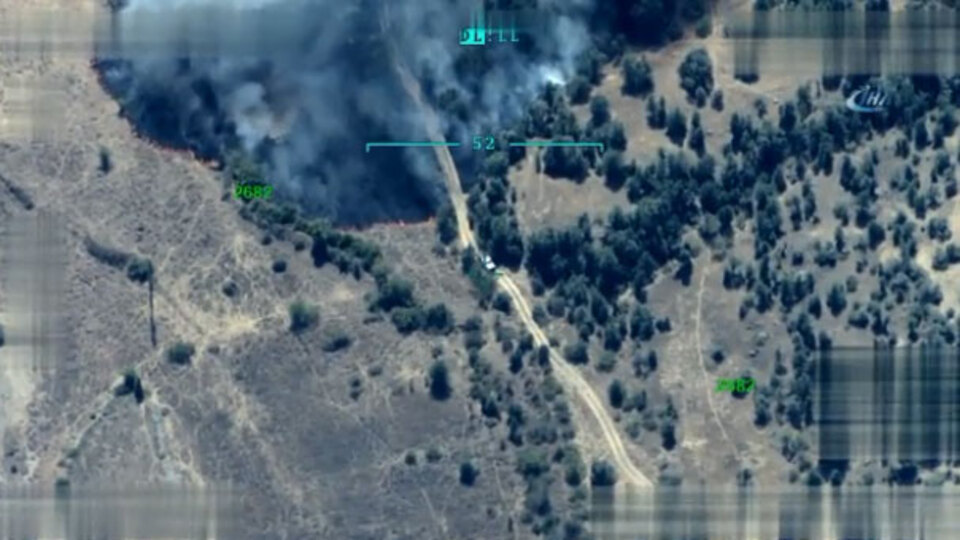 TSK bu görüntüleri paylaştı! Her şey görülüyor