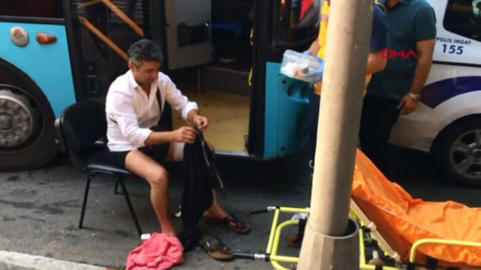 Beyoğlu'nda akbilsiz yolcu dehşeti!