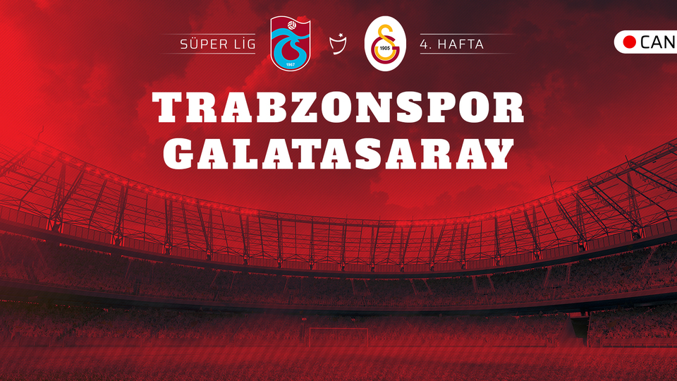 Trabzon fırtınası... Galatasaray yıkıldı...