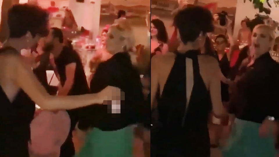 Kına gecesinde böyle coştular!