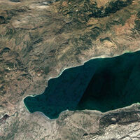 Burdur Gölü'nün gözyaşları! Fotoğrafa yansıdı...