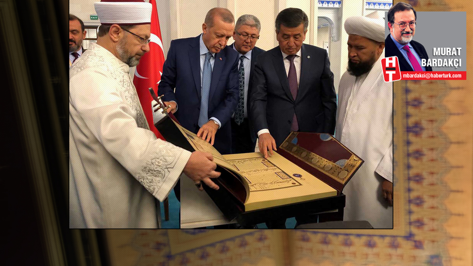 Cumhurbaşkanı Erdoğan'ın Kırgızistan'a götürdüğü hediye
