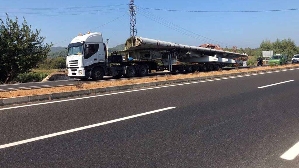 Dev uçak İstanbul'dan Muğla'ya böyle taşındı!
