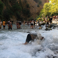 Türkiye'nin doğa harikası Saklıkent