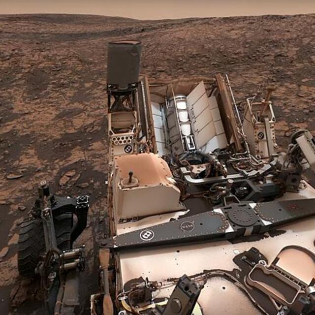 NASA yayınladı... Mars'ta öz çekim