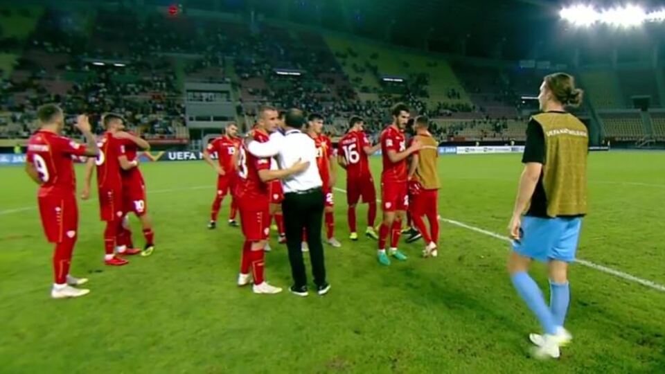 Eljif Elmas'lı Makedonya, Ermenistan'ı yendi