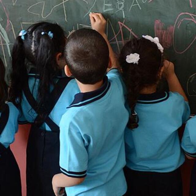 Birinci sınıflar ders başında!