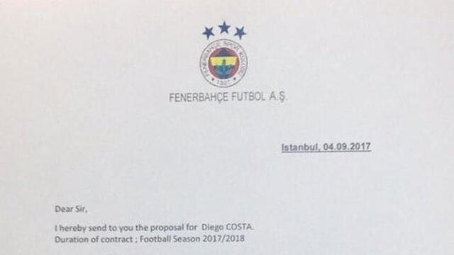 İşte Diego Costa'ya yapılan çılgın teklif!