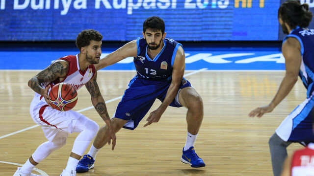A Milli Basketbol Takımı, hazırlık maçında Türk Telekom’u mağlup etti