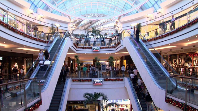 AVM ciro endeksi temmuzda yüzde 22,4 yükseldi