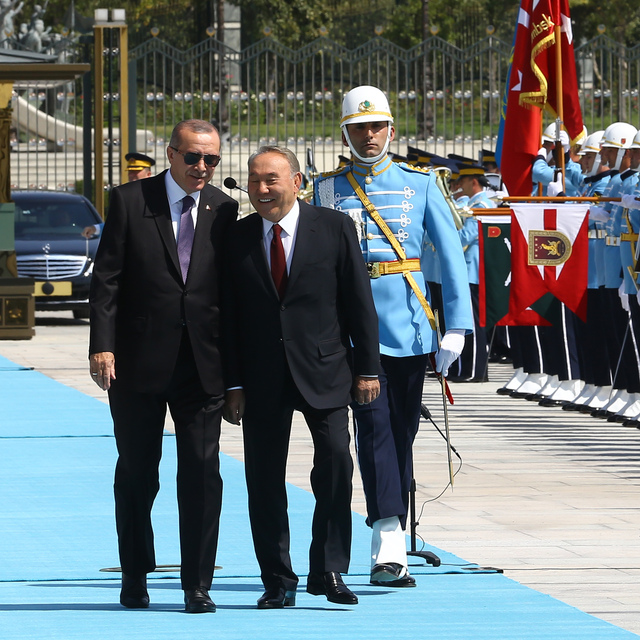 Cumhurbaşkanı Erdoğan ile Nazarbayev'den işbirliği açıklaması!