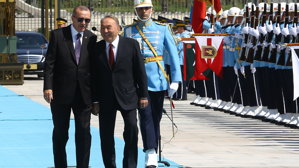 Cumhurbaşkanı Erdoğan ile Nazarbayev'den işbirliği açıklaması!