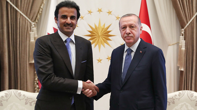 Katar Emiri'nden Cumhurbaşkanı Erdoğan'a VIP hediye!