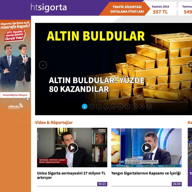 HT Sigorta yayında