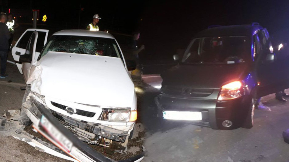 Kırıkkale'de iki ayrı trafik kazası: 11 yaralı