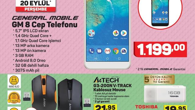 A101 20 Eylül 2018 Aktüel ürünler kataloğu!