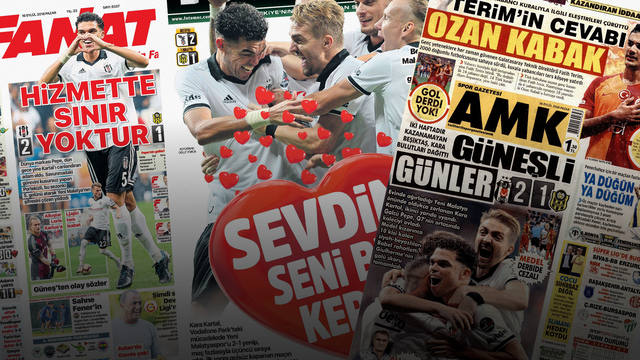 Günün spor manşetleri…