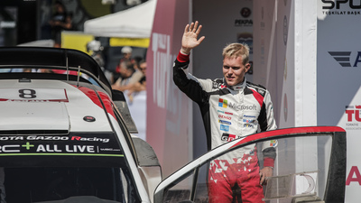 Türkiye Rallisi'nin galibi Tanak