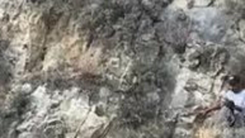 Yürüyüş 'kurtarma' ile bitti