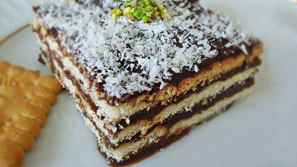 Bisküvili pasta tarifi..