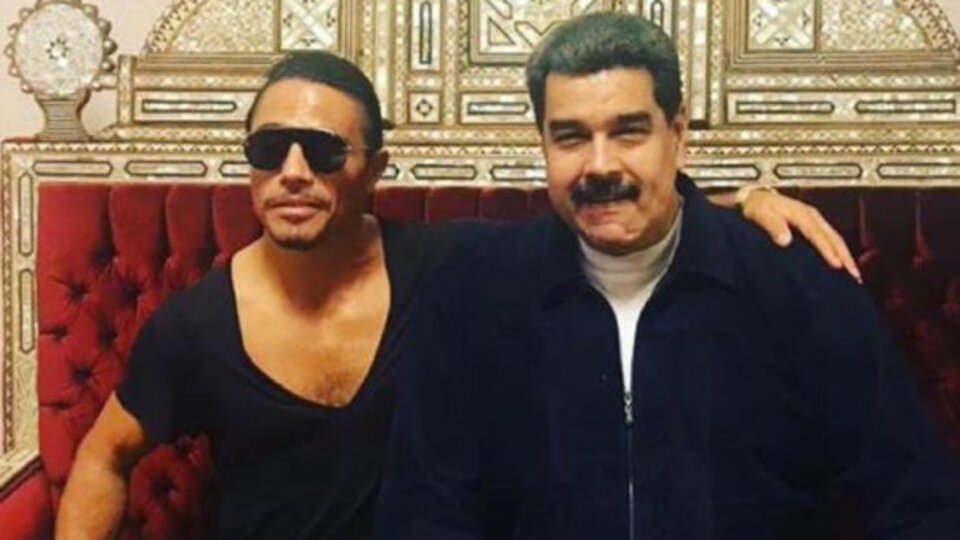 Maduro, Nusret'te yemek yedi, ülkesi ayaklandı!