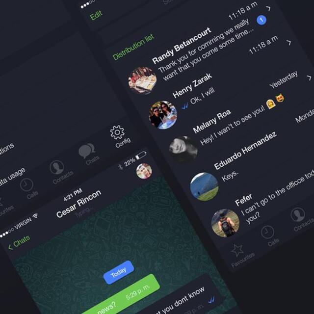 Geri sayım başladı Whatsapp'a gece modu geliyor!