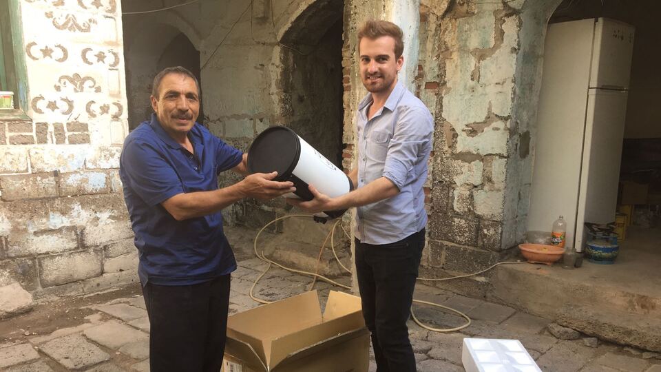 Diyarbakırlı amatör astronomu sevindiren hediye