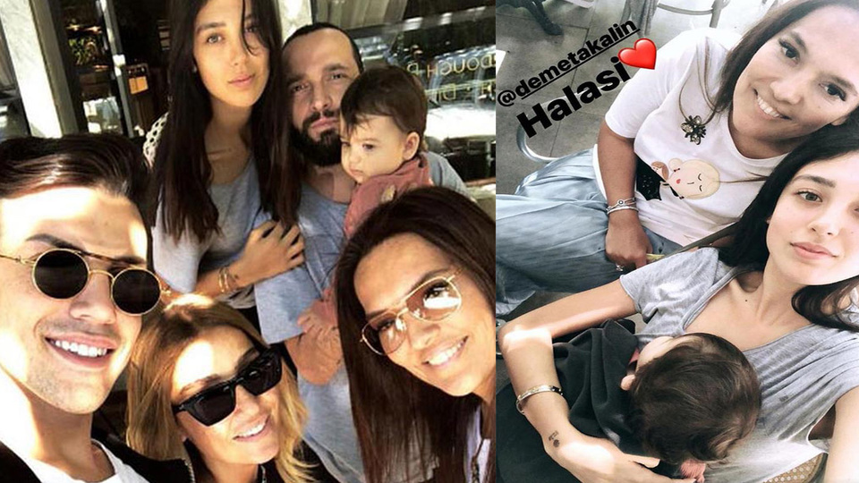 Demet Akalın, Özlem Ada Şahin'le buluştu