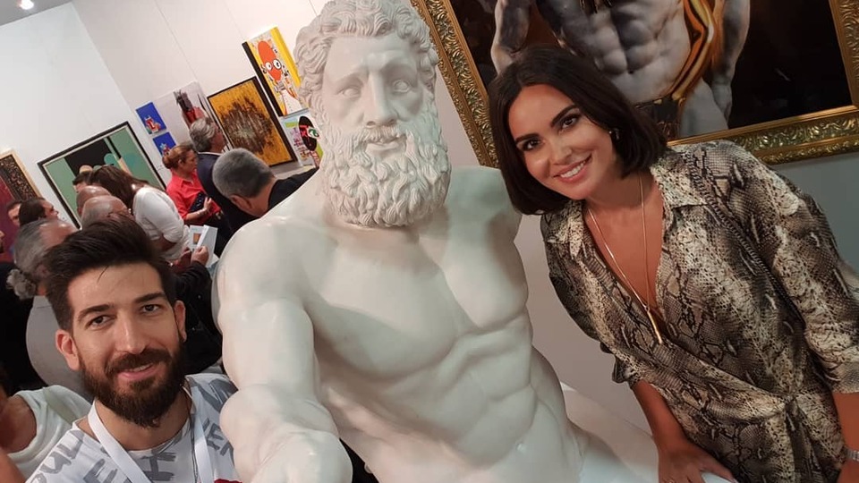 Contemporary'de 'Herkül' ile selfie keyfi  