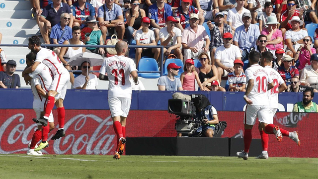 Ben Yedder şov yaptı, Sevilla farklı kazandı!